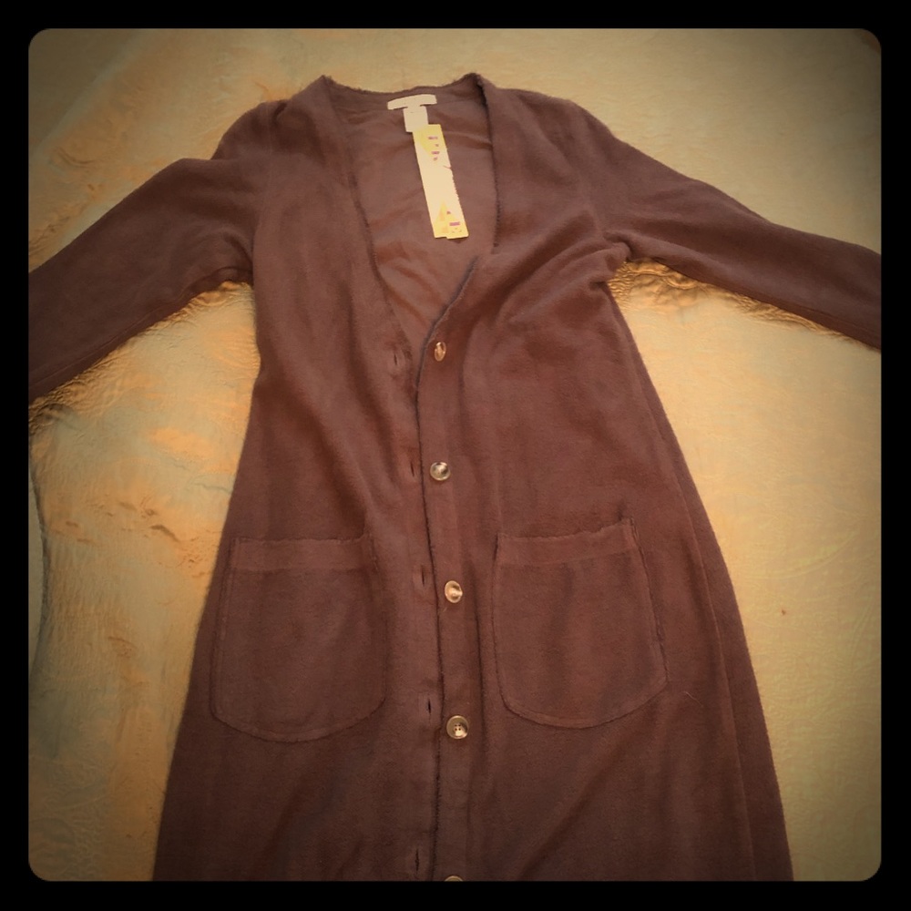 Prairie underground long hemp cardigan